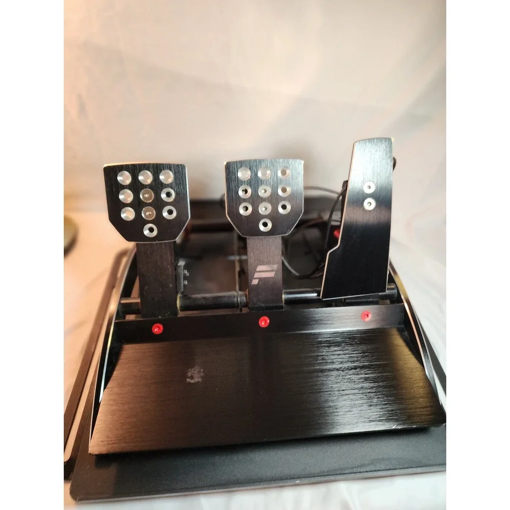 Fanatec ClubSport V1 Sim Racing Pedals Load Cell Brake Aluminum PC PS4 Xbox
